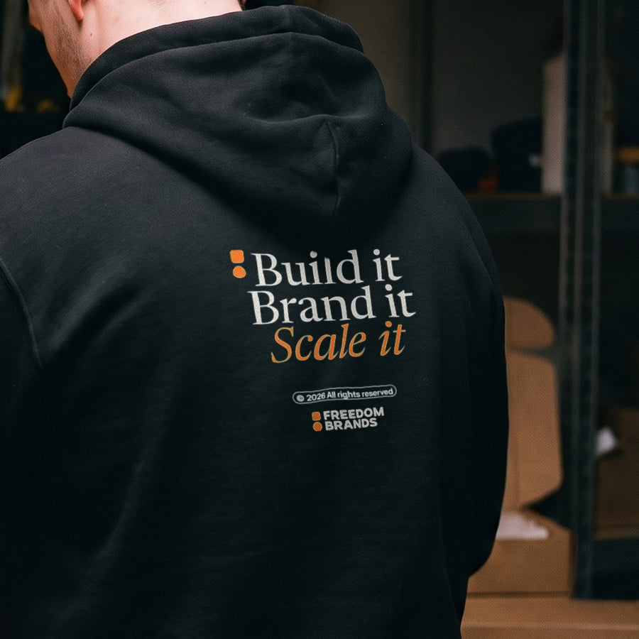 Build It Brand It Scale It Hoodie