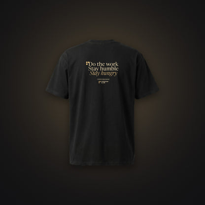 Do The Work Tee, back, print true to size [m655v2-03]