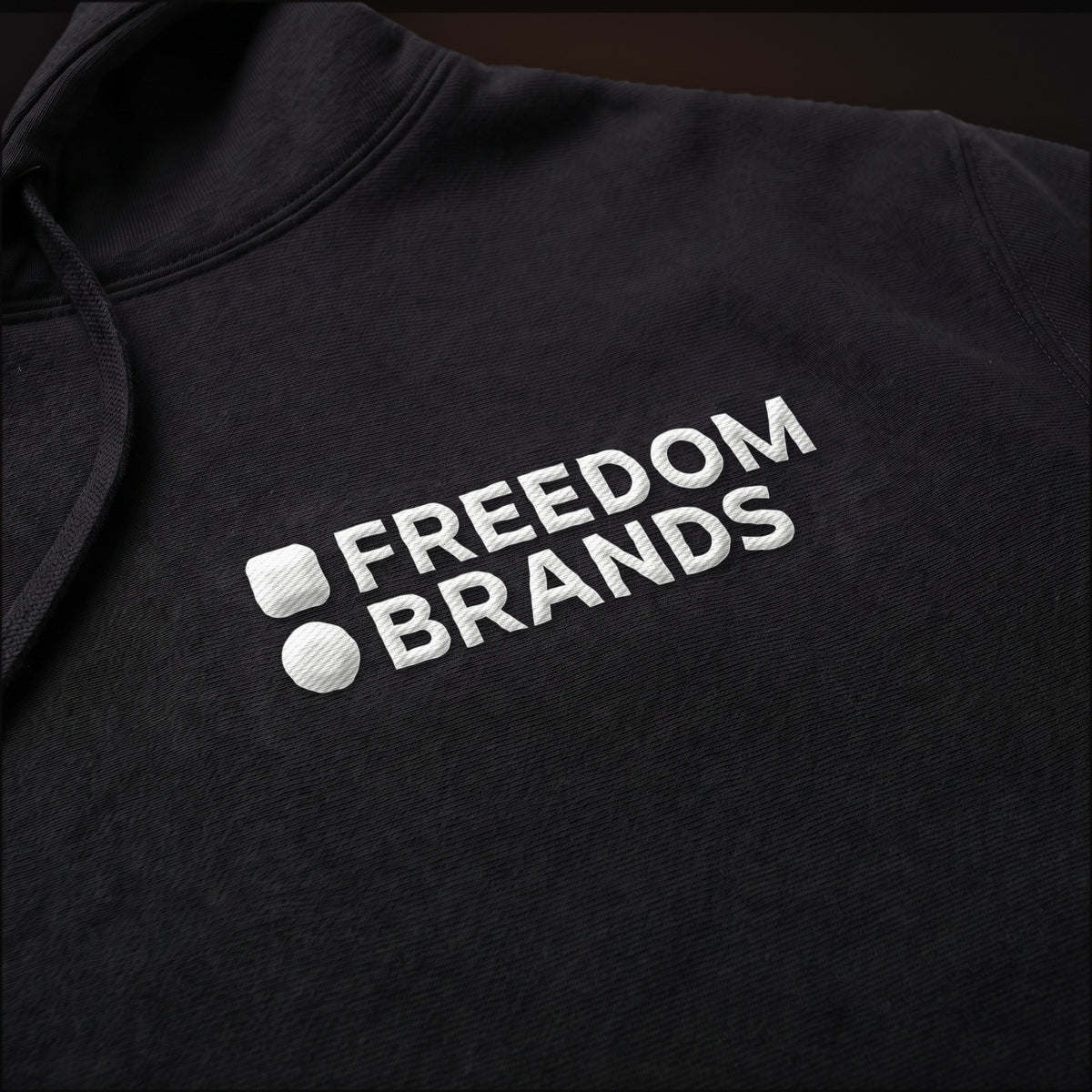 Freedom Brands Team Hoodie, embroidery detail [m655fb-04]