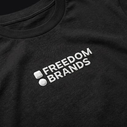 Freedom Brands Team Tee, embroidery detail [m655fb-04]