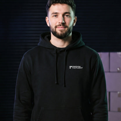 Freedom Fulfilment Team Hoodie, left chest embroidered logo [m716-01]