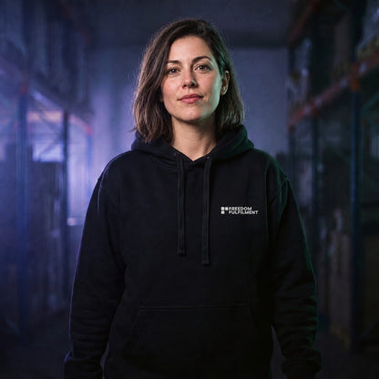 Freedom Fulfilment Team Hoodie, left chest embroidered logo [m716-02]