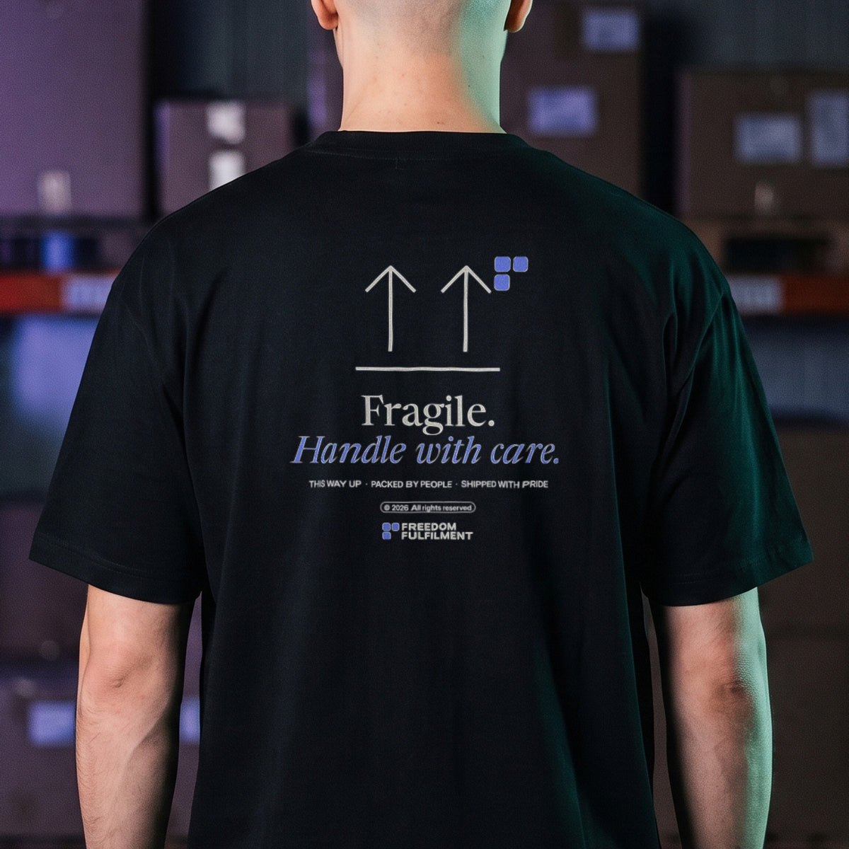 Handle With Care Tee [m696-01]
