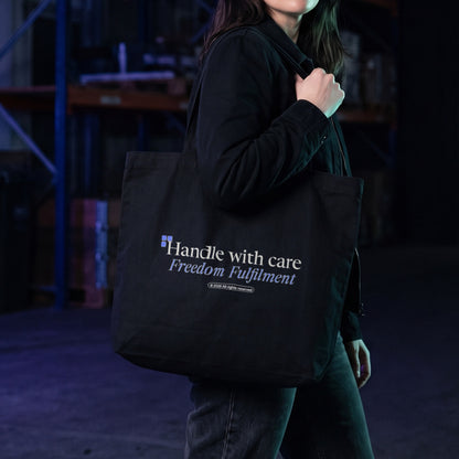 Handle With Care Tote, worn [m655r5-02]