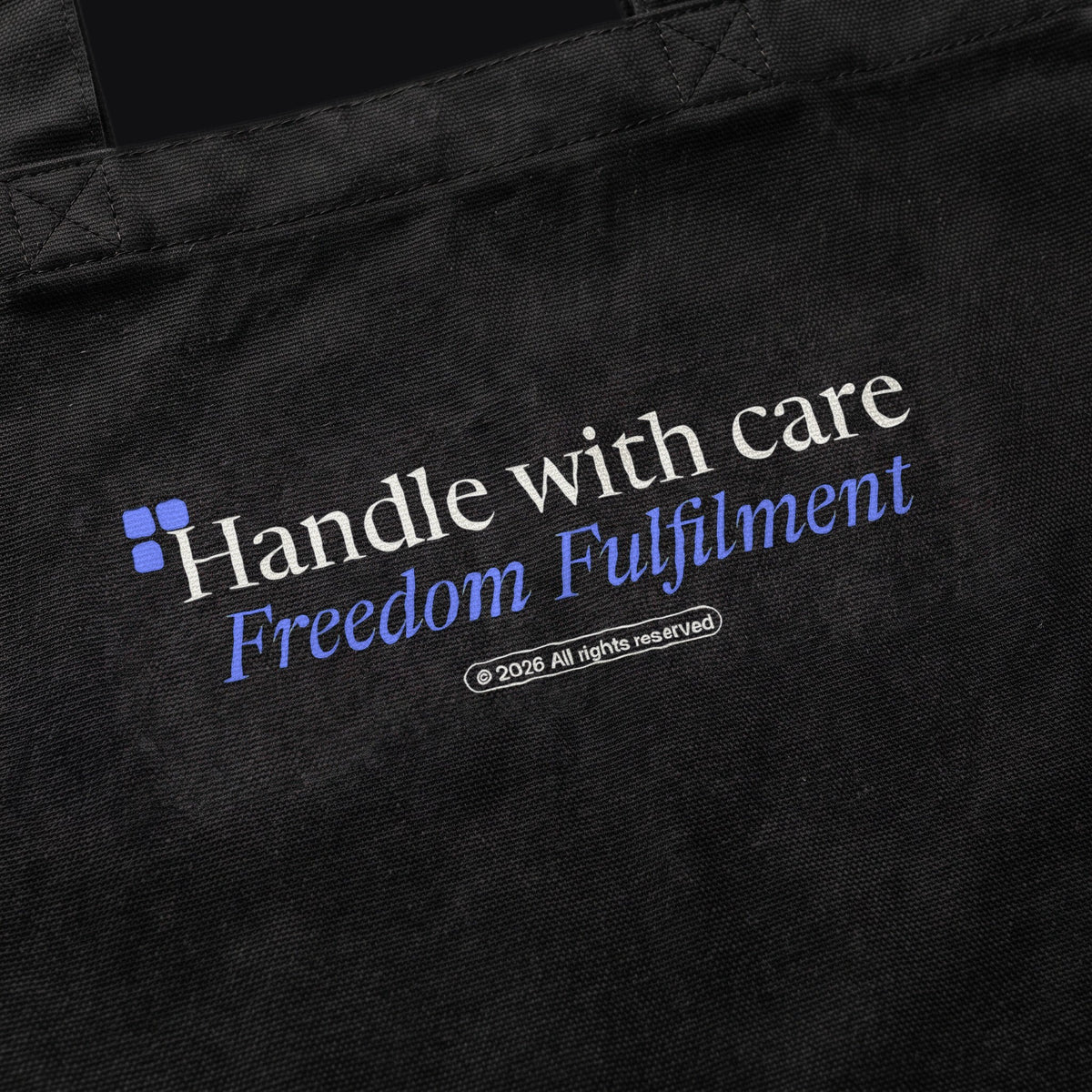 Handle With Care Tote, detail [m655r5-04]