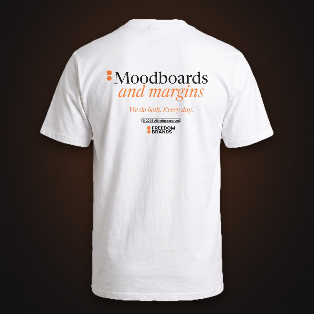 Moodboards and Margins Tee, mock-up [m655fb-03]