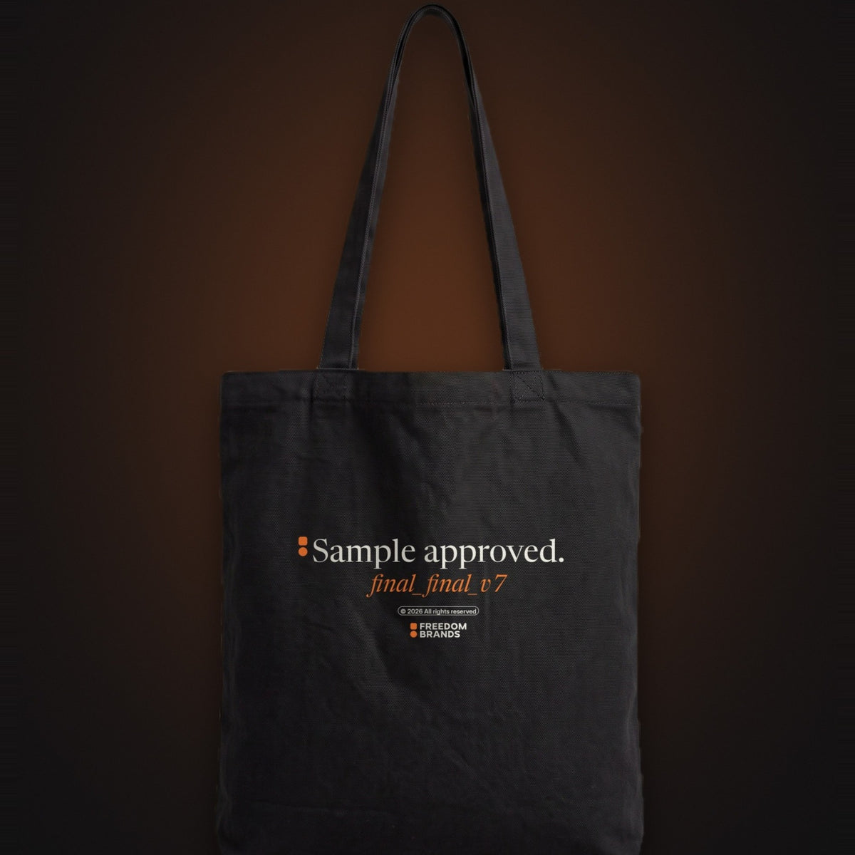 Sample Approved Tote, mock-up [m655fb-03]
